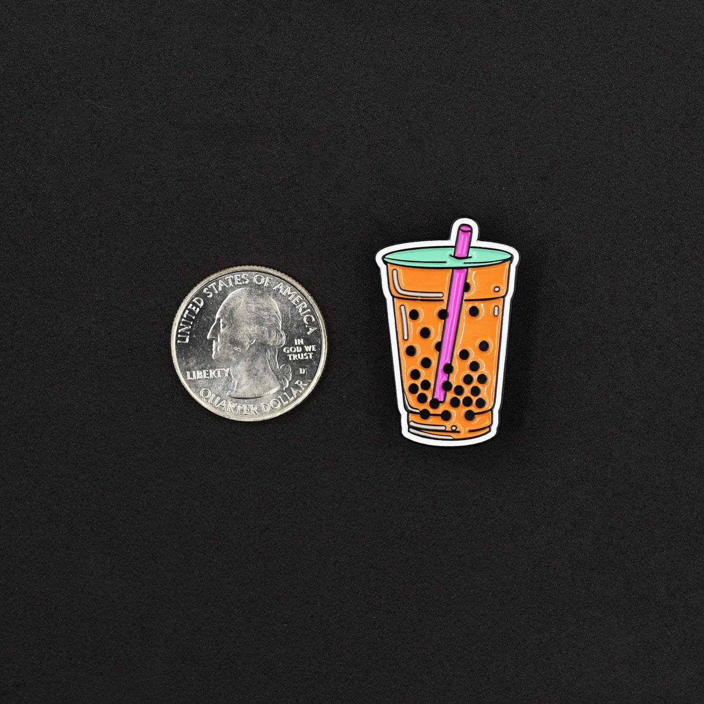 Boba Enamel Pin