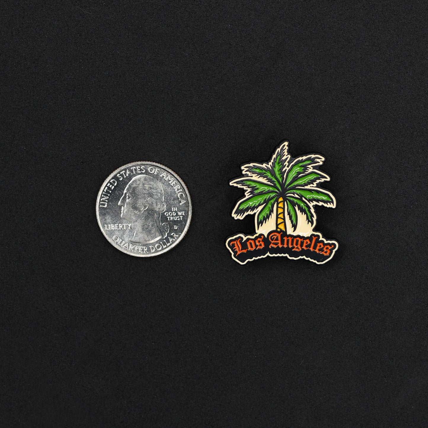 Los Angeles Palm Tree Enamel Pin