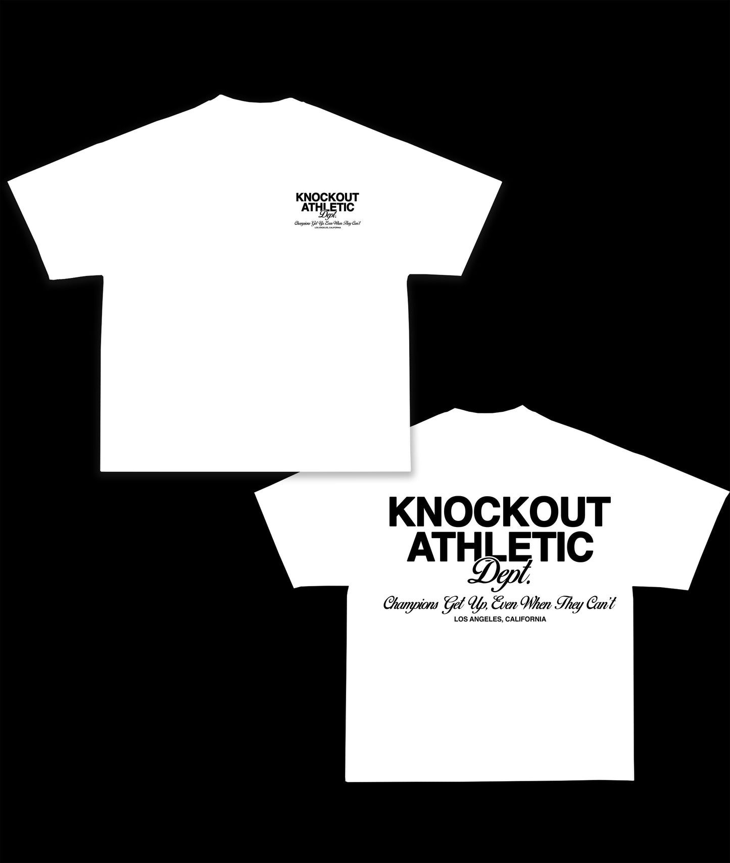KNOCKOUT ATHLETIC DEPT