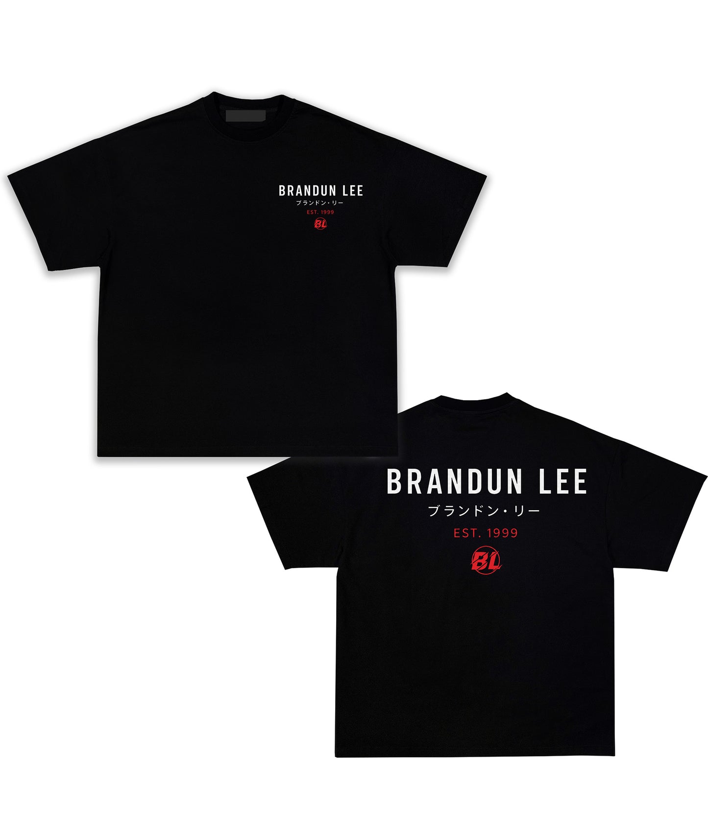 Script Tee (Double Sided)