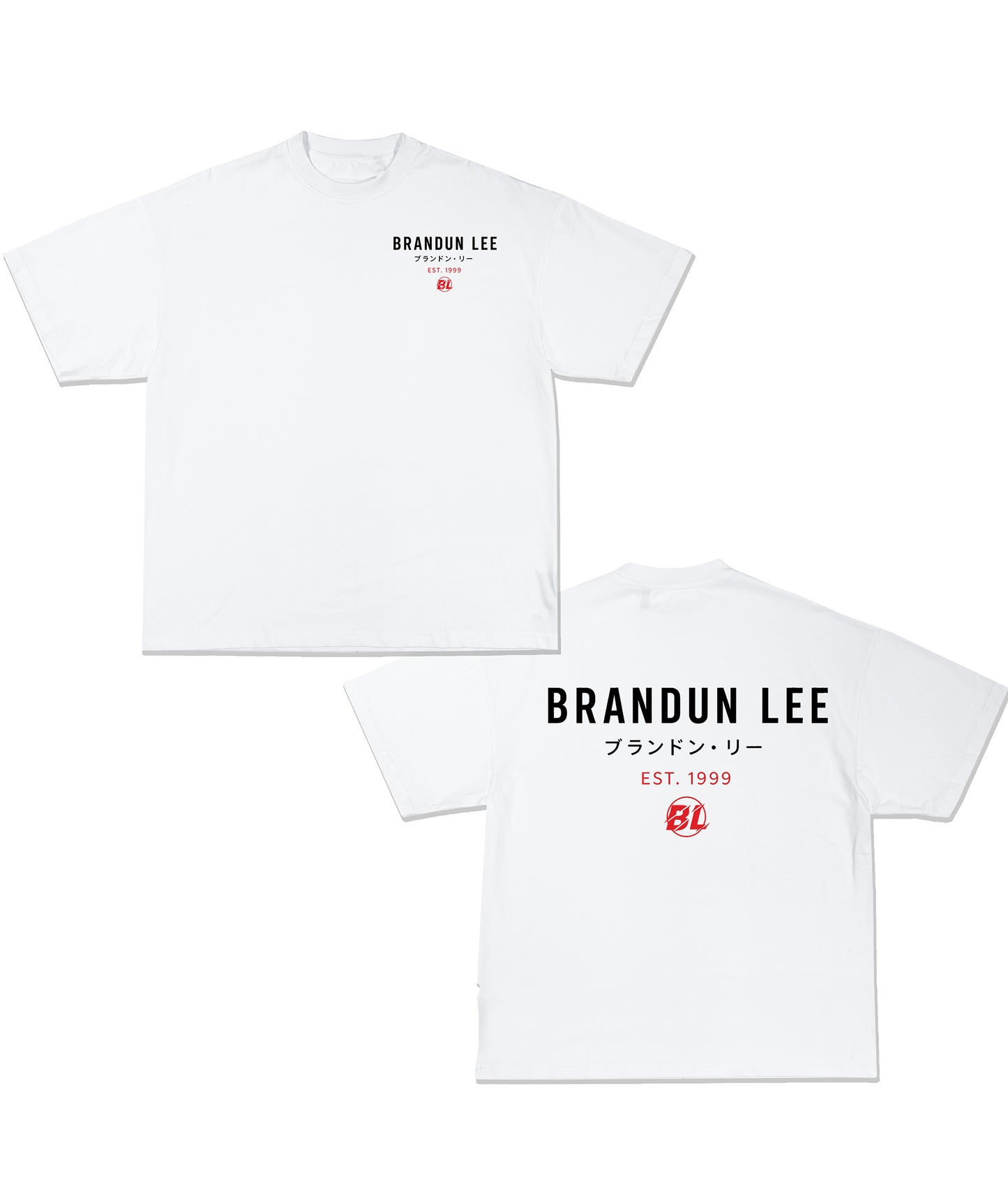 Script Tee (Double Sided)